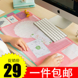 韩国超大号创意电脑办公桌垫书桌垫笔记本可爱游戏桌面鼠标垫包邮