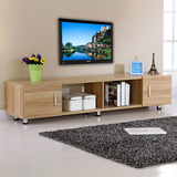 宜家电视柜简约组合茶几套装落地电视柜欧式卧室伸缩电视机柜现代