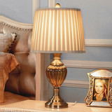 现代简约欧式台灯卧室床头灯 美式宜家奢华装饰台灯创意时尚客厅