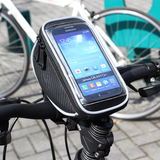 乐炫 触屏自行车把包 山地车配件包 骑行手机包 折叠车触屏手机包