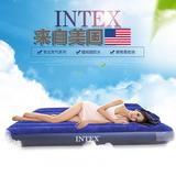 INTEX充气床单人充气床垫双人气垫床户外充气垫家用汽车载充气泵