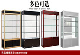 展示柜 高档钛铝合金高柜陈列柜台精品柜 玻璃展示架杭州精品货架