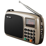 SAST/先科 N513迷你音响便携式插卡老人便携收音机晨练外放小音箱