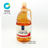 特价 韩国进口清净园苹果醋1.8升 韩国高浓缩苹果醋 寿司必备