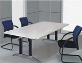 北京办公家具定做时尚钢架办公桌会议桌板式 商务桌洽谈桌 简约