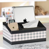 高档欧式家用纸巾盒 创意餐巾纸盒 客厅多功能遥控器收纳盒抽纸盒