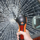 途马汽车多功能安全锤六合一 安全带割刀破窗器车载手电筒救生锤