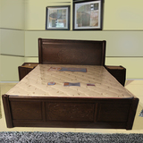 红木家具特价红木床品牌实木床双人床休闲床1.8米大床鸡翅木