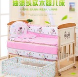 品牌库存实木婴儿床儿童床多功能婴儿床环保无味多省