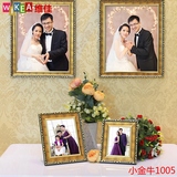 婚纱照相框挂墙欧式结婚照7 10 12 20 24 30寸A4创意摆台画框定做