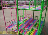 铁架 厂家批发幼儿园专用床幼儿园上下床双层床铁儿童床小学生床