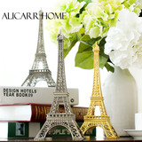 法国巴黎埃菲尔铁塔模型金属欧式橱窗超大道具家居客厅装饰品摆件