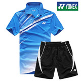 香港代购夏季正品YONEX羽毛球服运动套装男女情侣训练比赛服团购