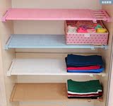 置物架柜子隔板整理架可伸缩隔断架免钉衣柜收纳分层隔板厨房橱柜