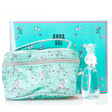 Anna sui安娜苏许愿精灵女士香水30ml+化妆梳洗包两件套装礼盒