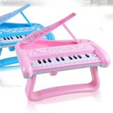 儿童节电子琴宝宝益智创意玩具三角多功能早教乐器音乐小钢琴礼物