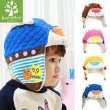 婴儿童帽子秋冬3-6-12个月男女1-6岁宝宝针织毛线加绒厚套头帽子
