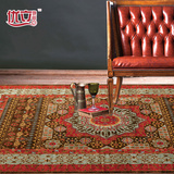 优立 土耳其进口波斯地毯客厅现代简约欧美式地毯卧室床前毯满铺