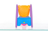 儿童木马摇马塑料双用摇摆椅音乐灯光摇马玩具加厚木马组合凳椅子