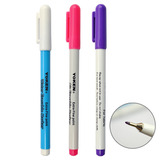 日本进口YOKEN正品标记用褪色笔 记号笔 水消笔 气消笔 3色选