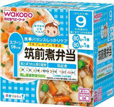 日本直邮 Wakodo/和光堂 婴儿辅食日式红烧肉便当80g*2包 9个月+
