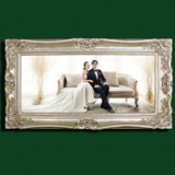 欧式复古奢华婚纱照相框 高档相框  欧式树脂相框 70寸客厅大相框