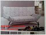 重庆家具 休闲多功能折叠布艺沙发床 简易沙发床 可折洗三人沙发
