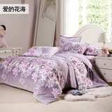 韩式家纺田园四件套 特价床上用品4件套1.5m/1.8米床单被套三件套