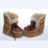 羊皮毛一体婴儿学步鞋男女宝宝鞋子0-1岁冬季软底儿童棉鞋雪地靴