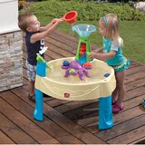 美国STEP2进口儿童戏水桌玩水玩沙玩具室内戏水池沙滩戏水戏沙桌