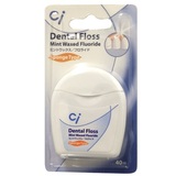 日本进口齿科专用牙线 Ci Dental Floss Mint Waxed Fluoride 40m