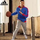 adidas阿迪达斯运动套装2016 立领针织训练夹克外套针织休闲长裤