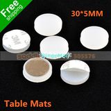 20PCS Table Mats Floor Of Wood Of Abrasion Pad Silicone Ant