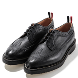 THOM BROWNE 正品代购 15款 男士 绅士雕花 橡胶底皮鞋 003APB007
