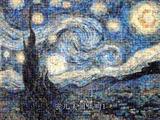 美国邮Buffalo Games Photomosaic, The Starry Night - 1000pc J