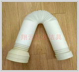 白色塑料pvc浴霸换气扇排烟排气管排风通风管10变径8cm。3米长