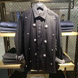 正品代购范思哲Versace2015年新款男装 时尚潮流衬衫 长袖