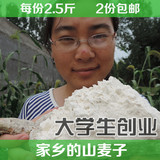 小麦面粉 农家自种自收自磨小麦面粉 馒头面条面包高筋面粉2.5斤
