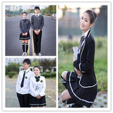 英伦继承者们同款校服学生装韩国班服长袖秋冬小西装套装JK制服