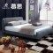 慕思床赫拉 欧式时尚布艺床可拆洗婚床简约现代小户型双人床1.8米
