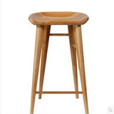美式复古吧椅铁艺吧台椅实木酒吧椅 创意高脚椅凳吧凳工业风吧椅