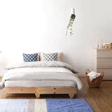 折叠双人布艺可拆洗两用实木沙发床创意小户型多功能沙发特价包邮