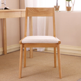 全实木椅子 书桌凳子 简约时尚餐椅组合白蜡木榉木电脑椅环保