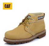 CAT中帮男鞋卡特秋冬工装户外休闲短靴牛皮大黄靴PWC74402940C4CJ