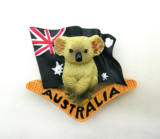 外贸澳大利亚旅游纪念品冰箱贴国旗考拉立体冰箱贴 Australia磁贴