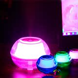 晶夜灯加湿器家用静音 卧室迷你创意智能usb空气净化器生日礼物水