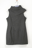 [转卖]sdeer圣迪奥专柜正品女装冬装设计感小高领背心裙2481264