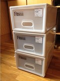 塑料特价日本天马单抽屉柜收纳盒无毒 组合式抽屉柜配件配箱F330