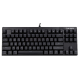 联想（ Lenovo ）MK100 87键黑轴青轴机械键盘CF LOL有线游戏键盘