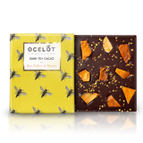 Ocelot奥斯洛 英国进口手工 芒果味黑巧克力 70%可可含量 排块75g